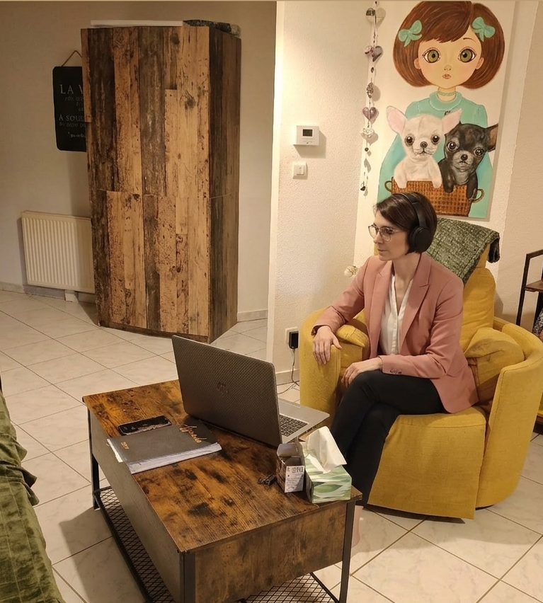 Delphine Javaux visio